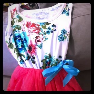 Floral tutu dress